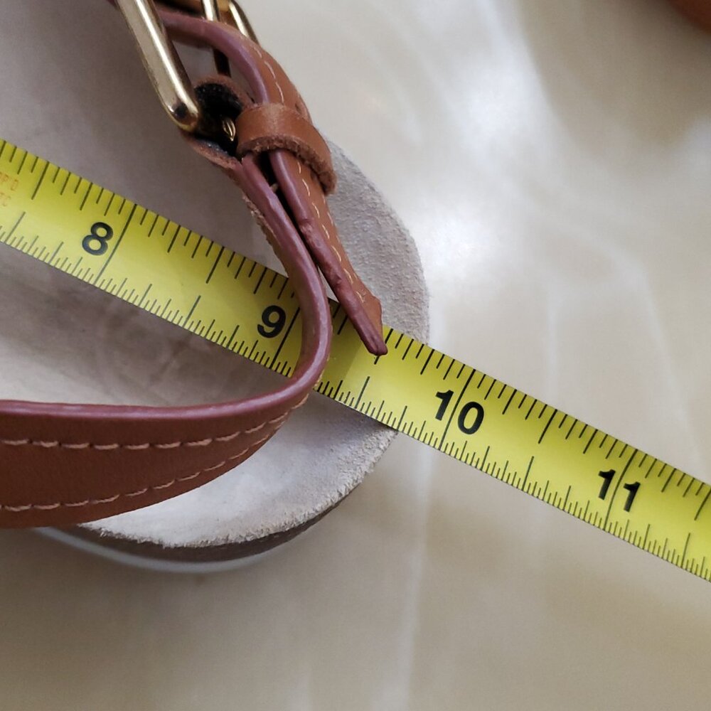 Tory Burch Corey Multi Patchwork Stripe Flatform … - image 14